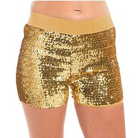 Pailletten-Hotpants