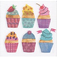 Papierservietten "Cupcakes"