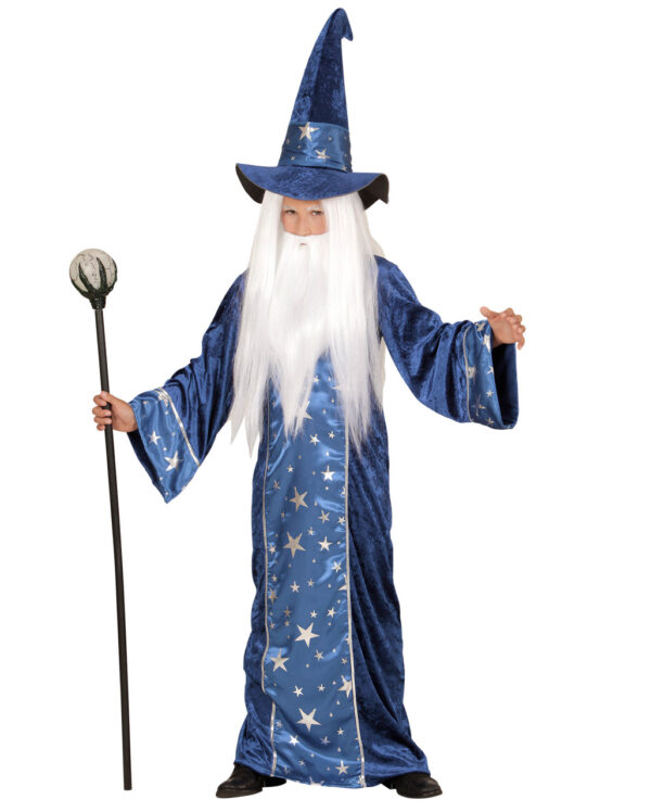 zauberer kinderkostuem magier kostuem wizard child costume maerchenkostuem 36578 01